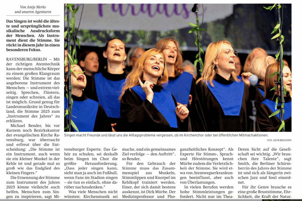 Antiaging durch Singen
